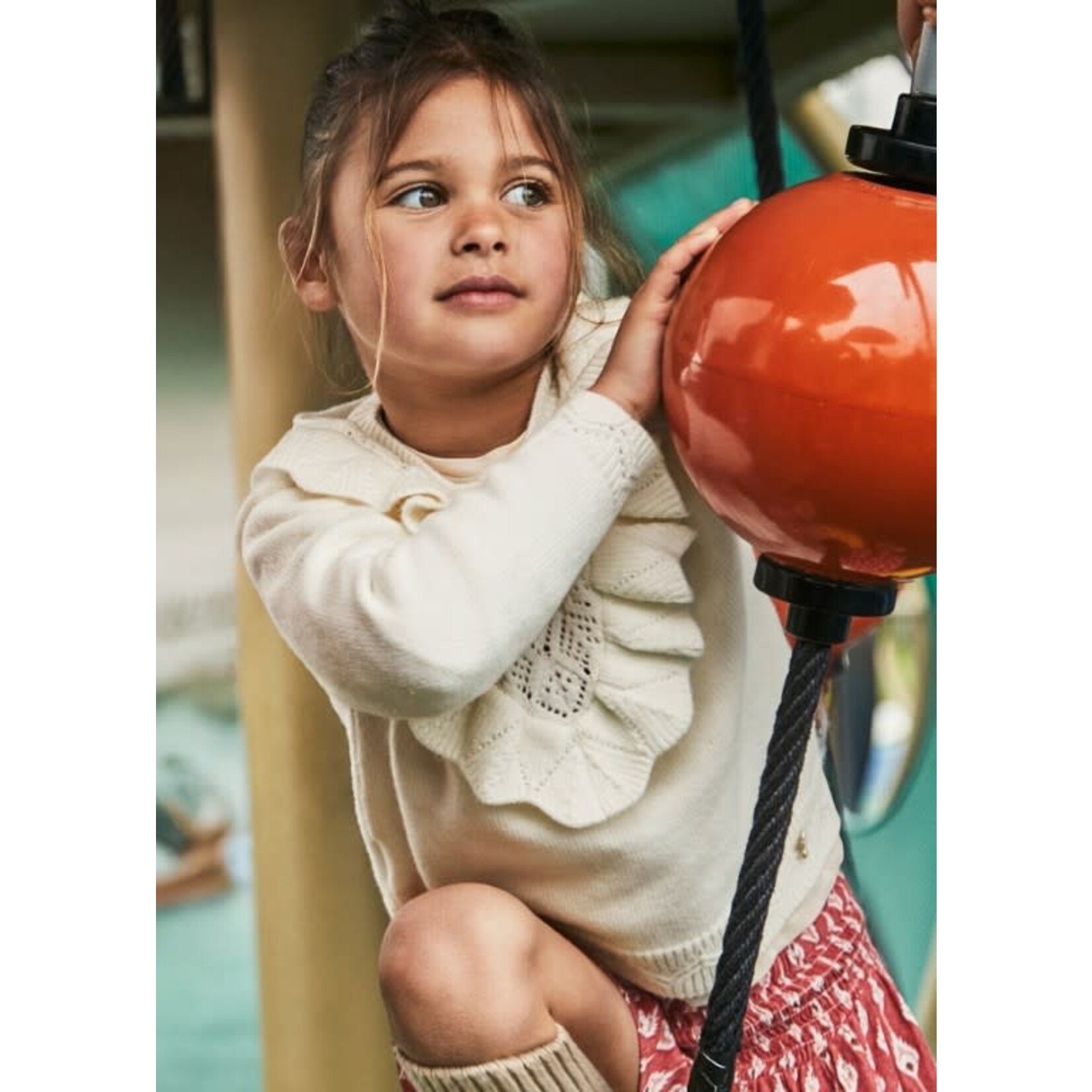 Mayoral Mayoral Open knit sweater Macchiato - 25 04304