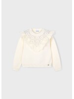 Mayoral Mayoral Open knit sweater Macchiato - 25 04304