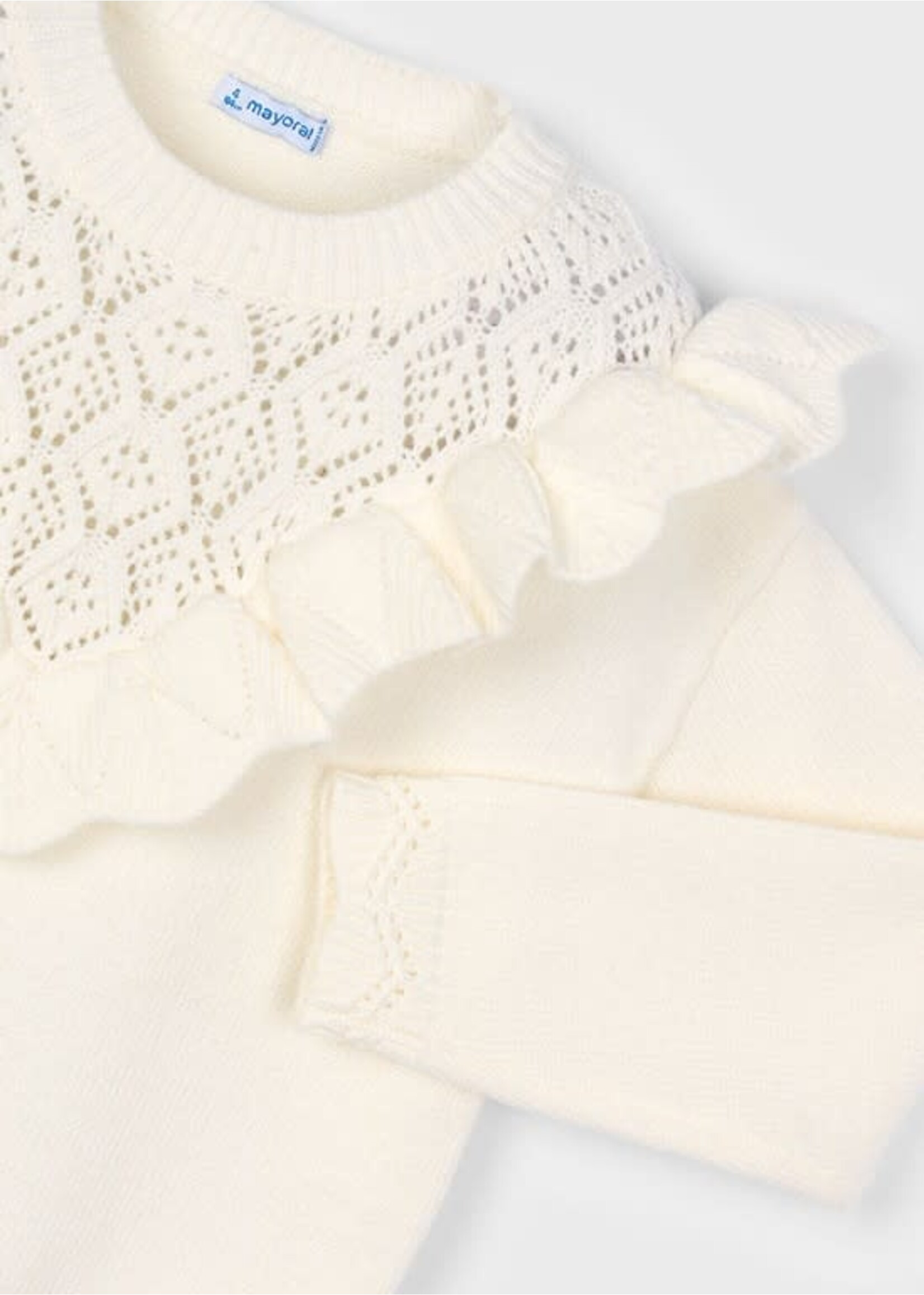 Mayoral Mayoral Open knit sweater Macchiato - 25 04304