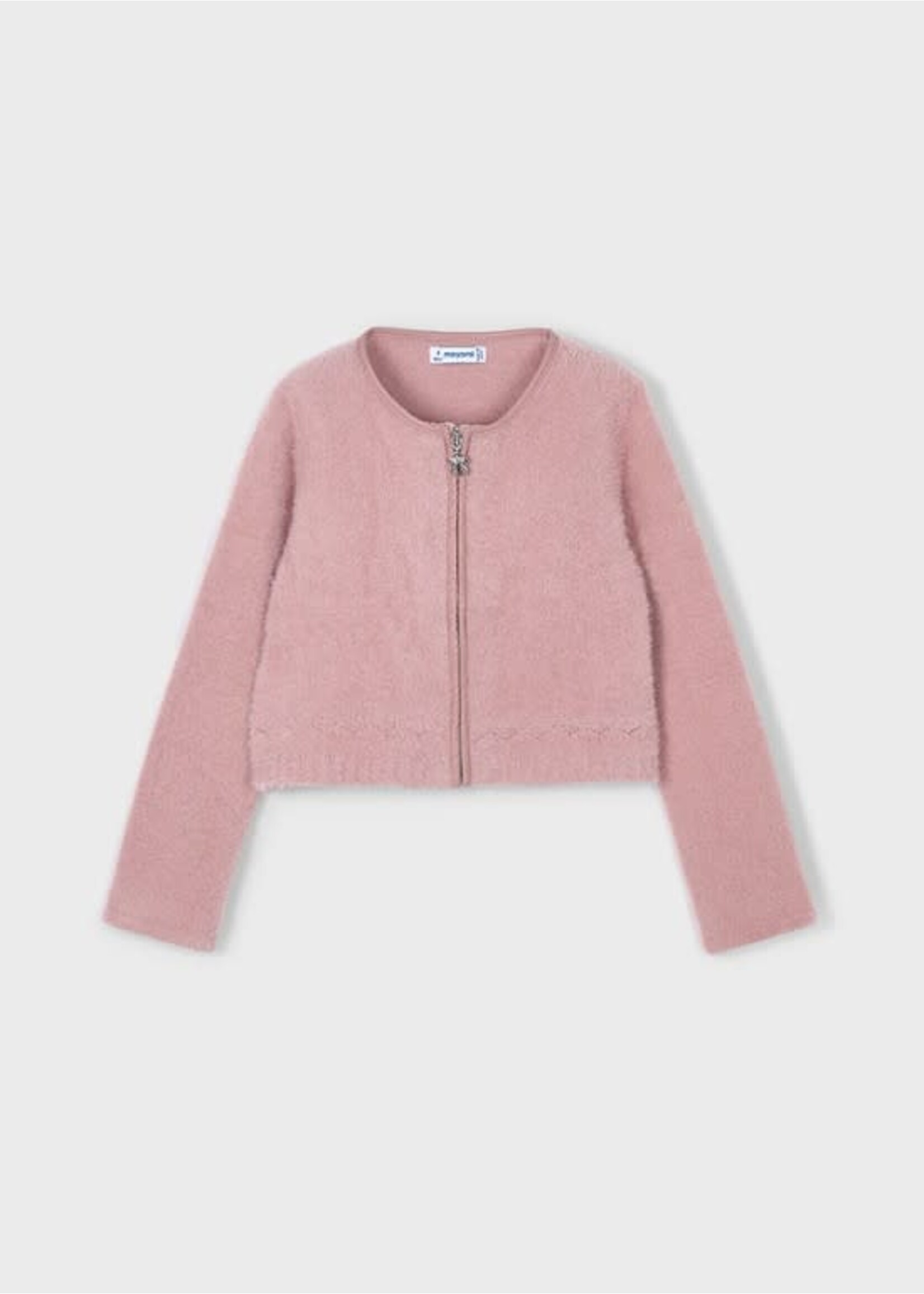 Mayoral Mayoral Knit faux fur cardigan Makeup - 25 04310