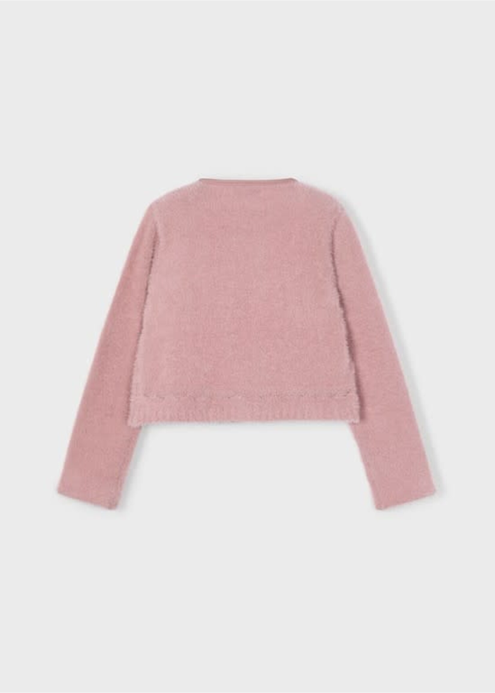 Mayoral Mayoral Knit faux fur cardigan Makeup - 25 04310