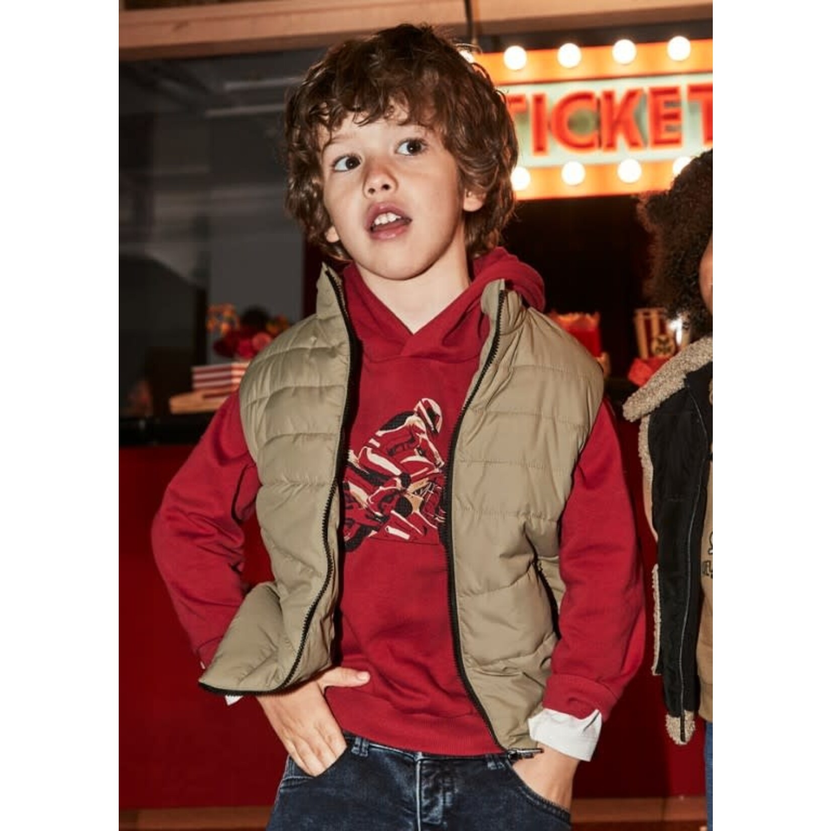 Mayoral Mayoral Padded vest Cashew - 25 04383
