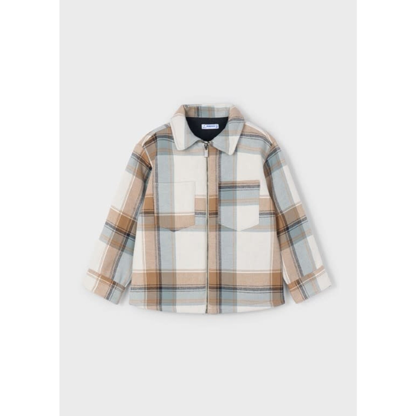 Mayoral Mayoral Check jacket Caramel - 25 04414