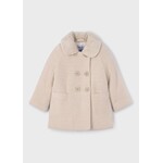Mayoral Mayoral Knitted fur coat Sand - 25 04438