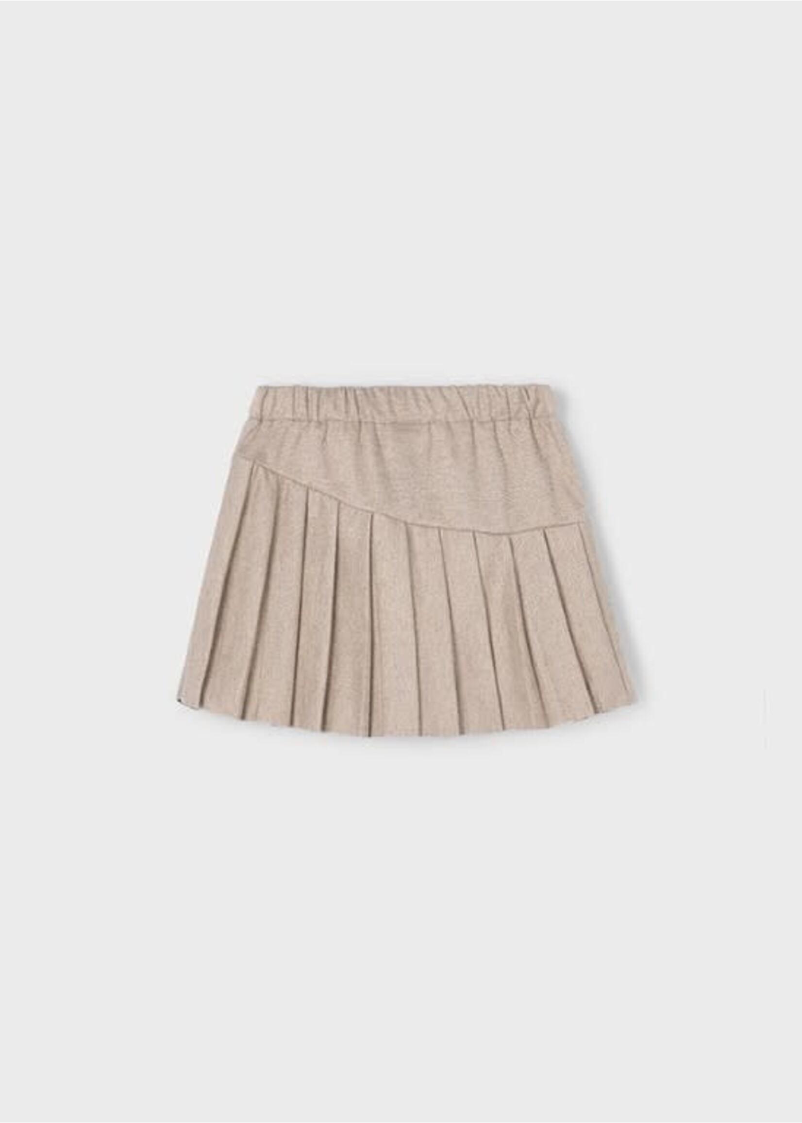 Mayoral Mayoral Pleated knit skort Col. Mole - 25 04909