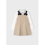Mayoral Mayoral Swan pinafore dress Wood - 25 04914