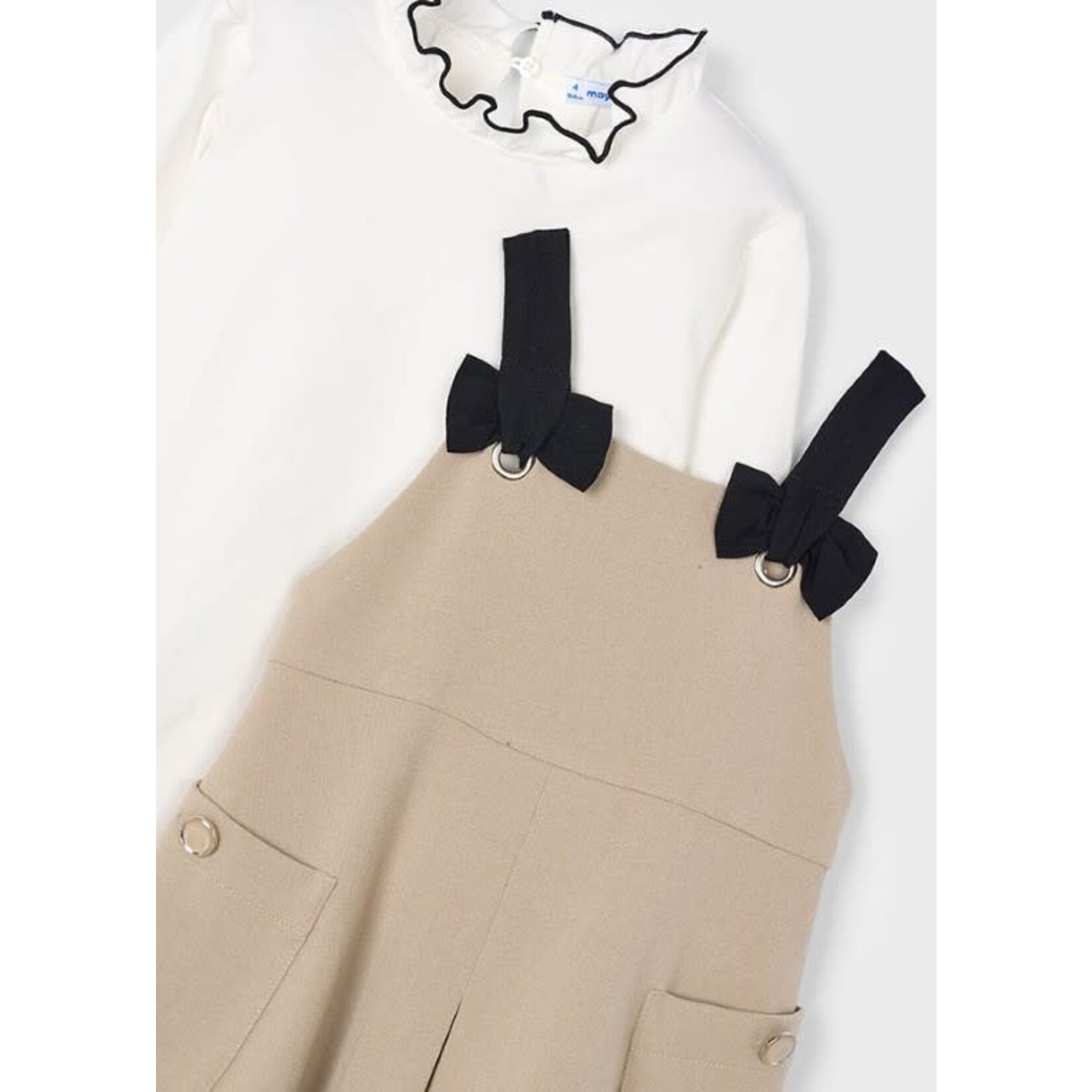 Mayoral Mayoral Swan pinafore dress Wood - 25 04914