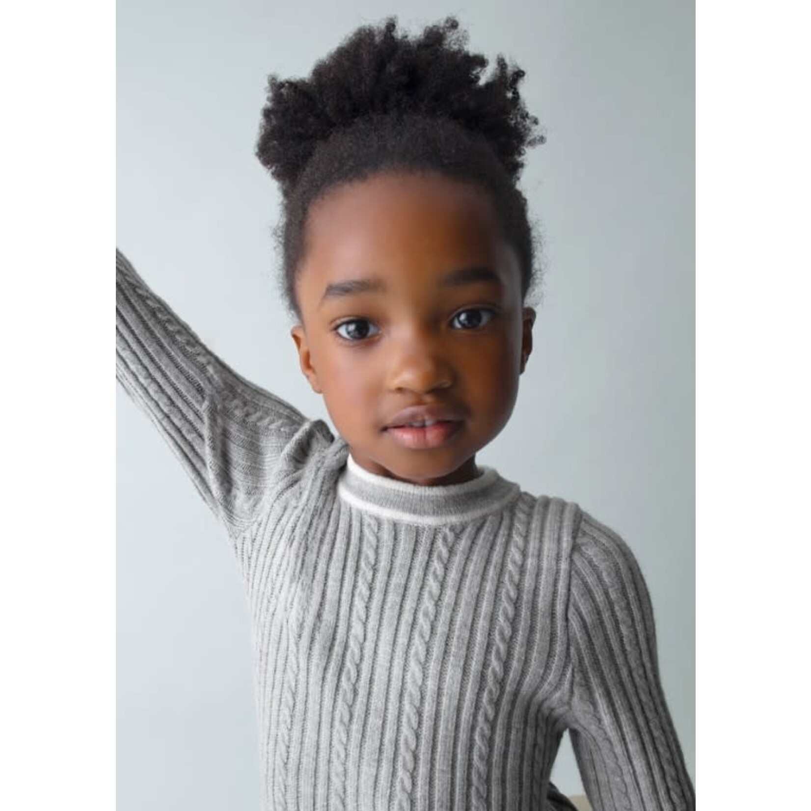 Mayoral Mayoral Knit dress Silver - 25 04920