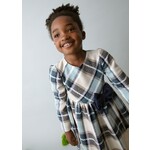 Mayoral Mayoral Plaid dress Navy - 25 04924