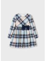 Mayoral Mayoral Plaid dress Navy - 25 04924