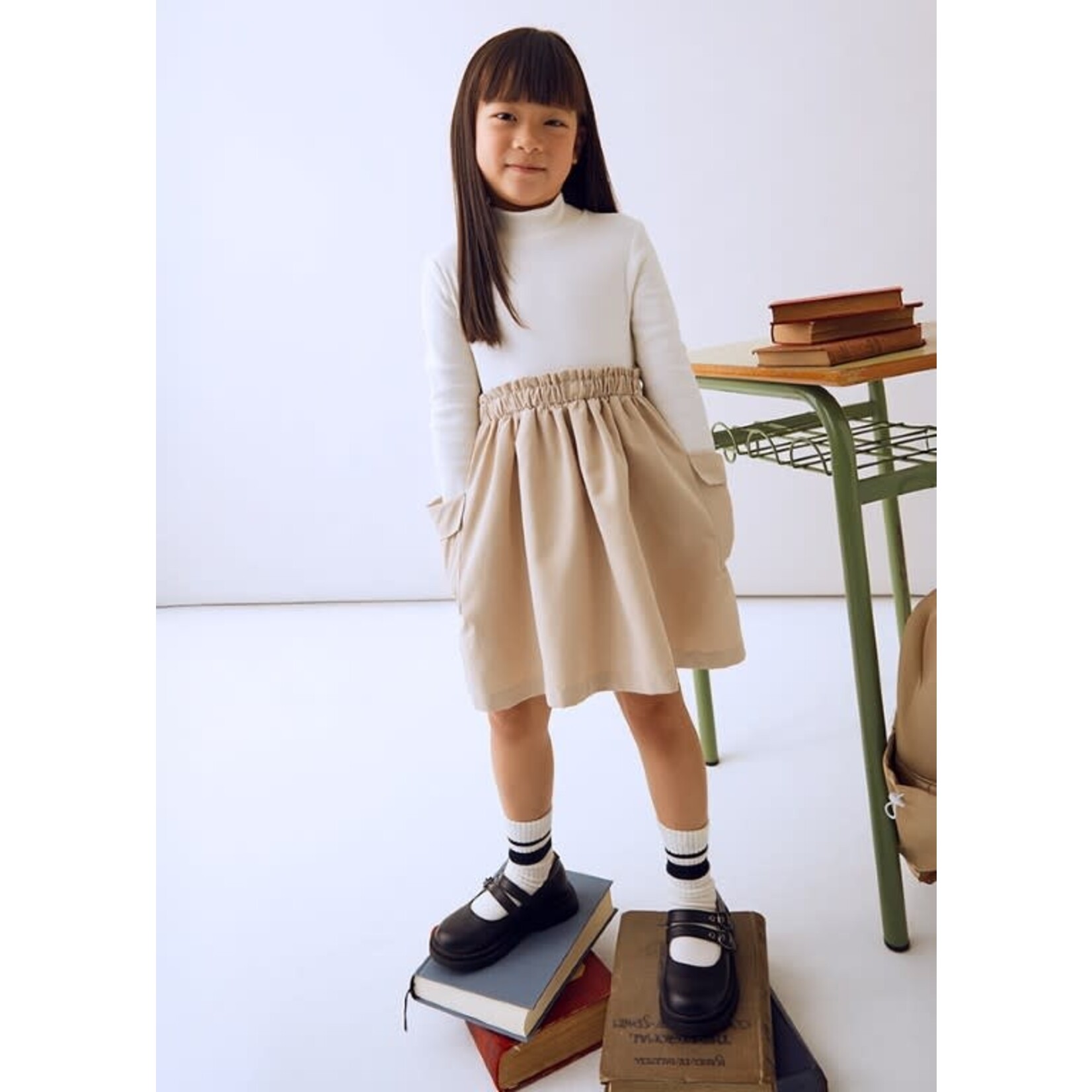 Mayoral Mayoral Dress Sand - 25 04930