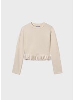 Mayoral Mayoral Petals top Macchiato - 25 07030