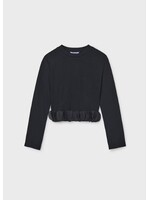 Mayoral Mayoral Petals top Black - 25 07030