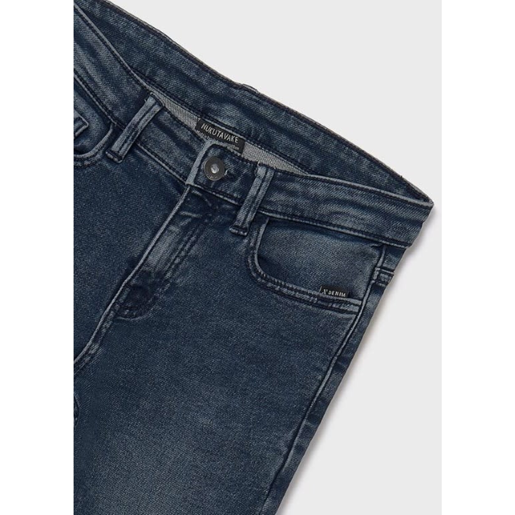 Mayoral Mayoral Soft denim pants Blue black - 25 07570
