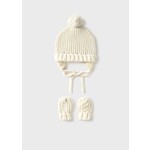 Mayoral Mayoral Hat & mittens set Pottery - 25 09929