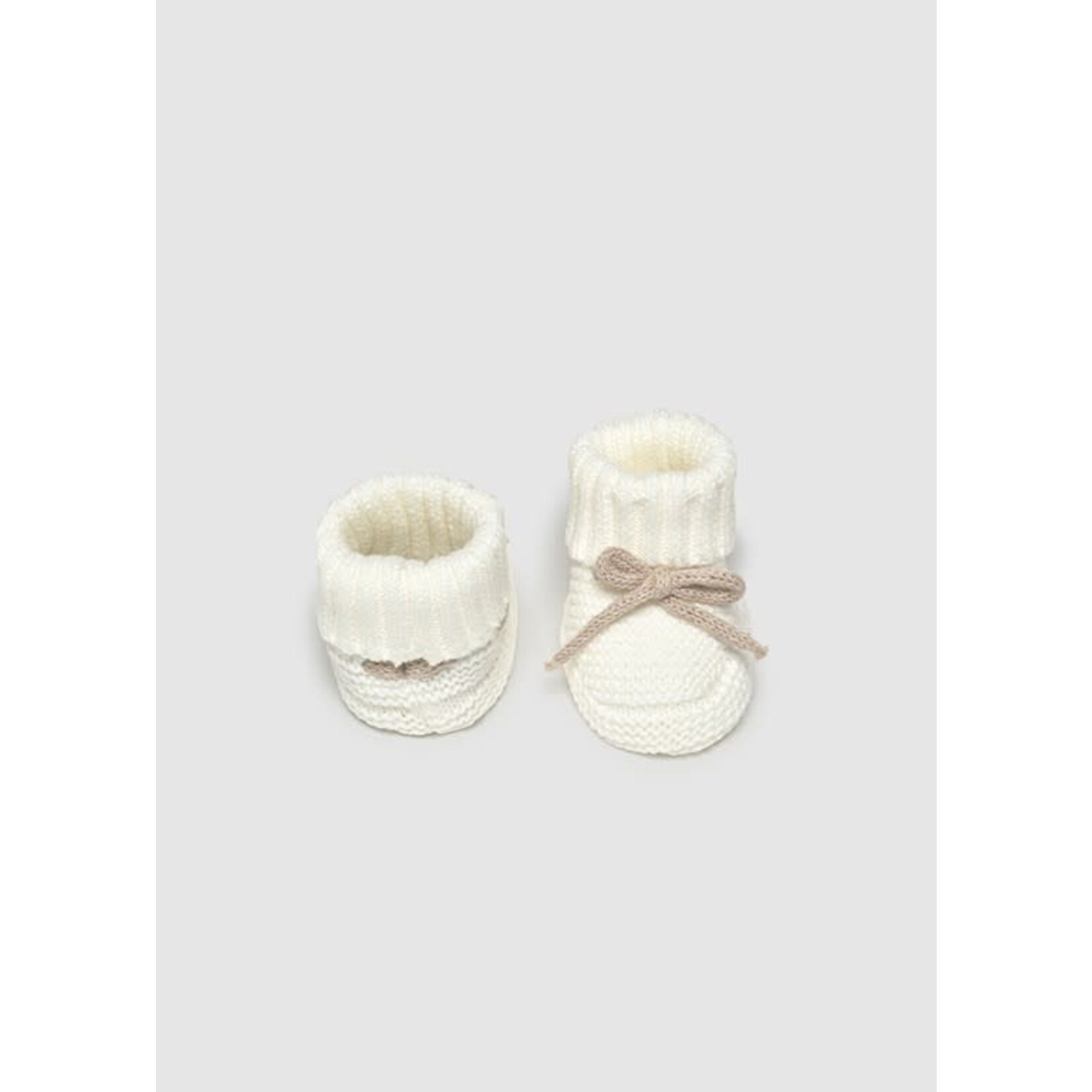 Mayoral Mayoral Knit booties Natural - 25 09970