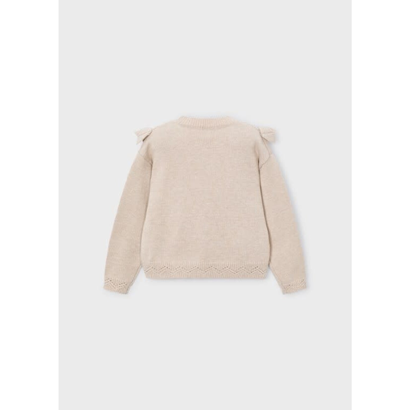 Mayoral Mayoral Open knit sweater Sesame - 25 04304