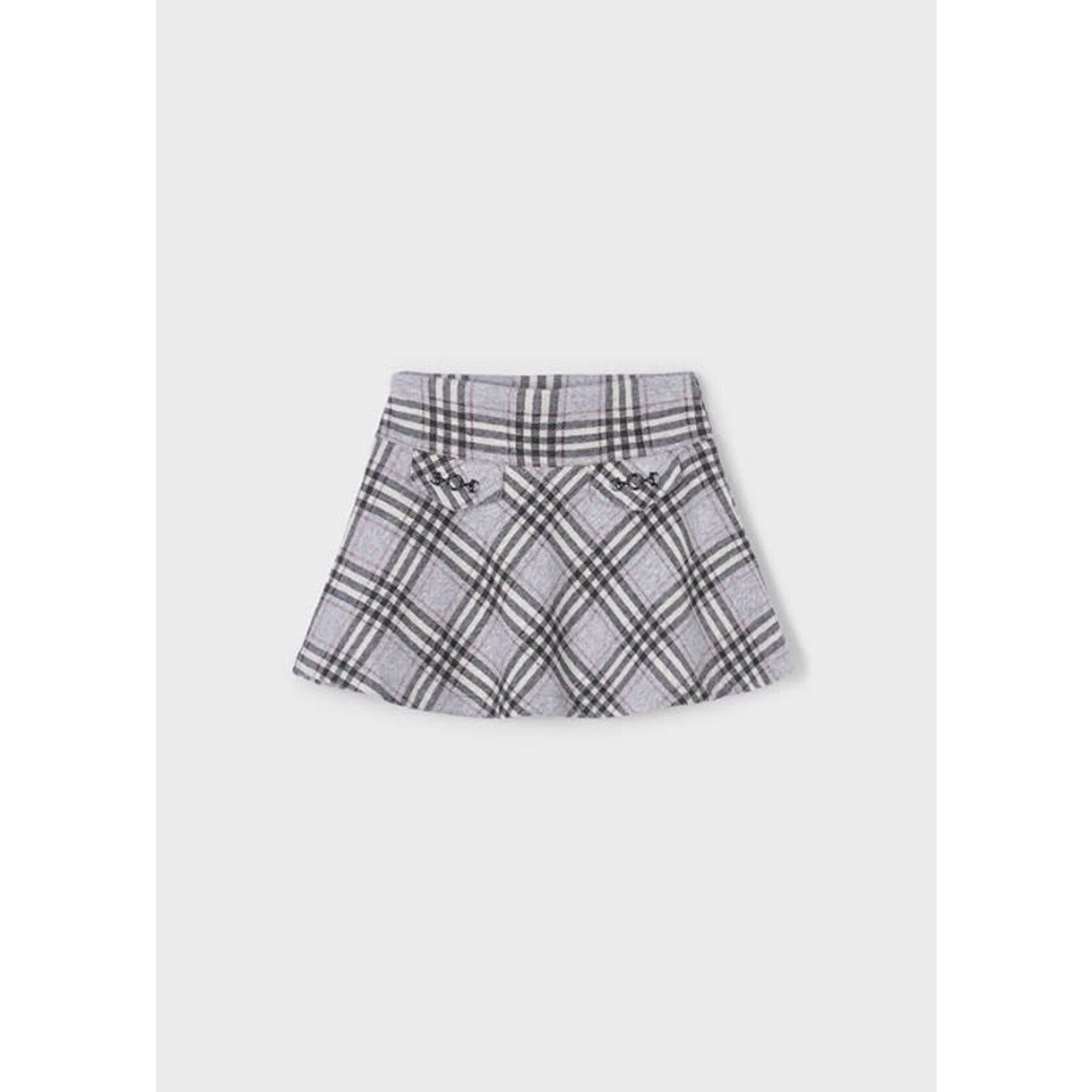 Mayoral Mayoral Jacquard knit skirt Silver - 25 04905