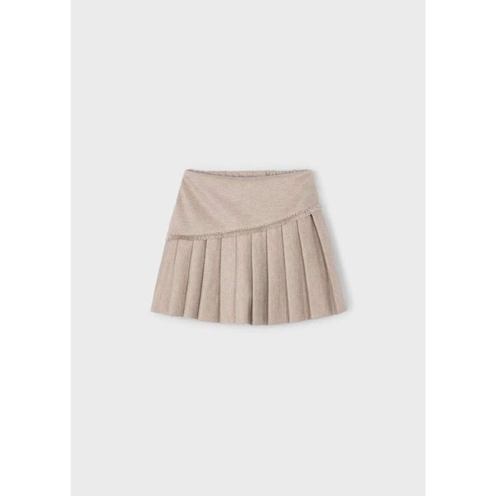 Mayoral Mayoral Pleated knit skort Col. Mole - 25 04909