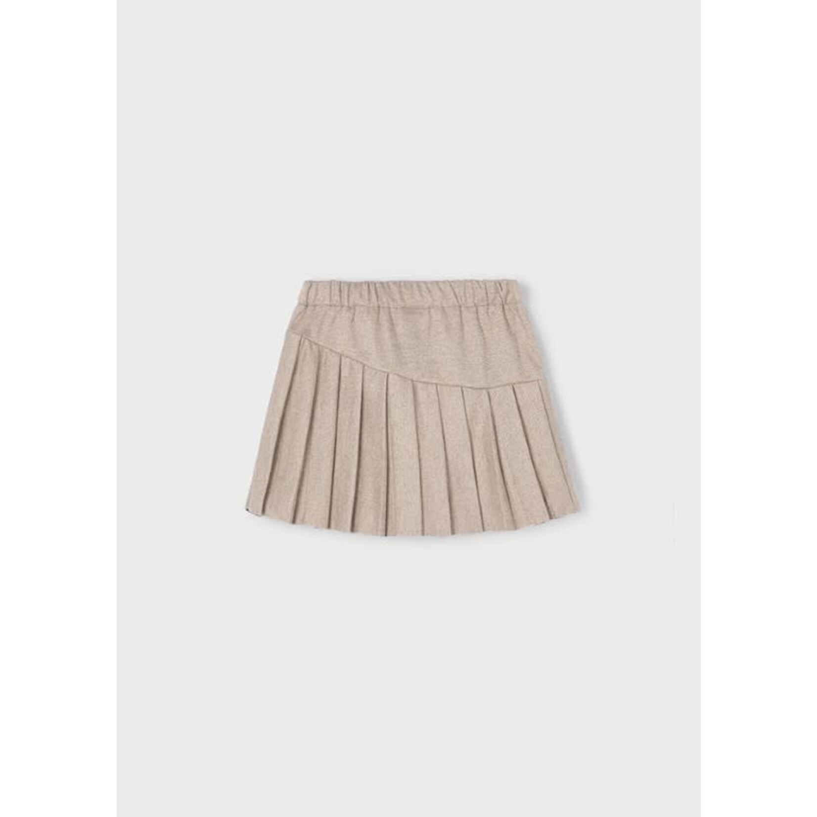 Mayoral Mayoral Pleated knit skort Col. Mole - 25 04909