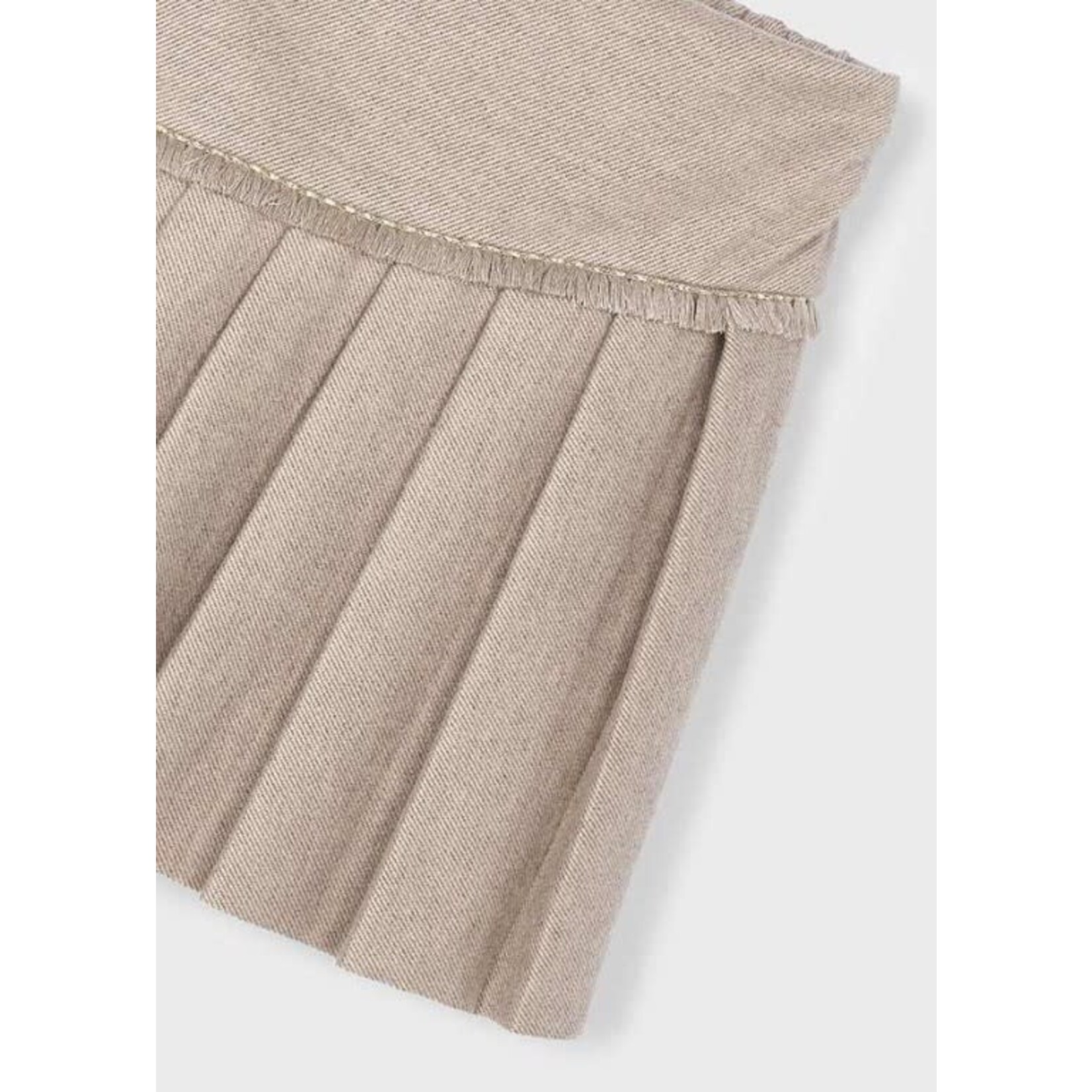 Mayoral Mayoral Pleated knit skort Col. Mole - 25 04909