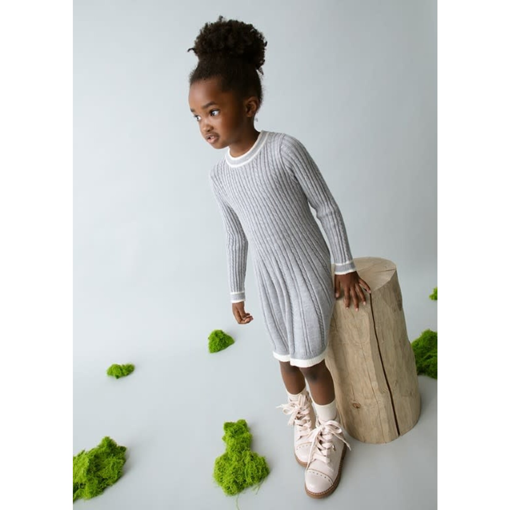 Mayoral Mayoral Knit dress Silver - 25 04920