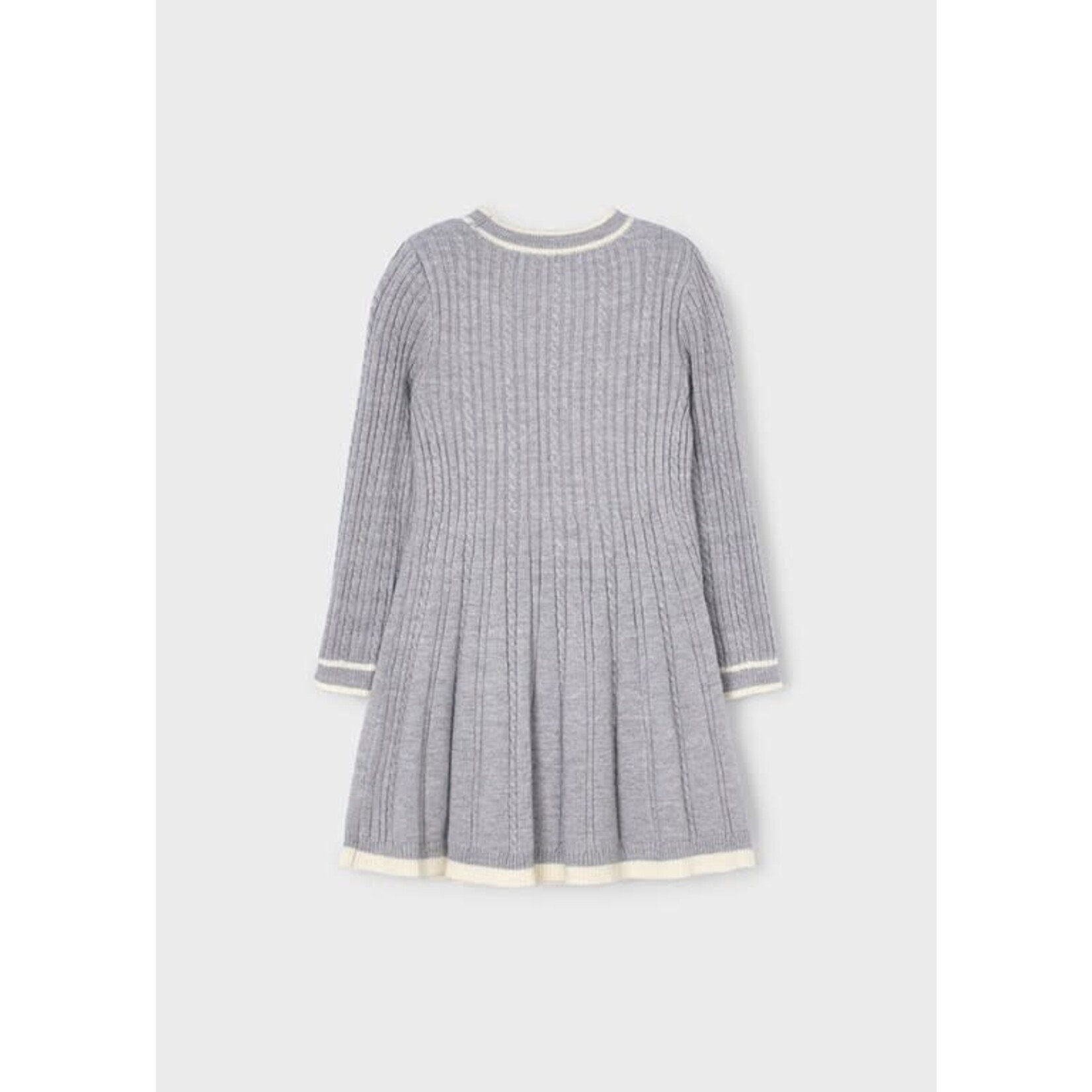 Mayoral Mayoral Knit dress Silver - 25 04920