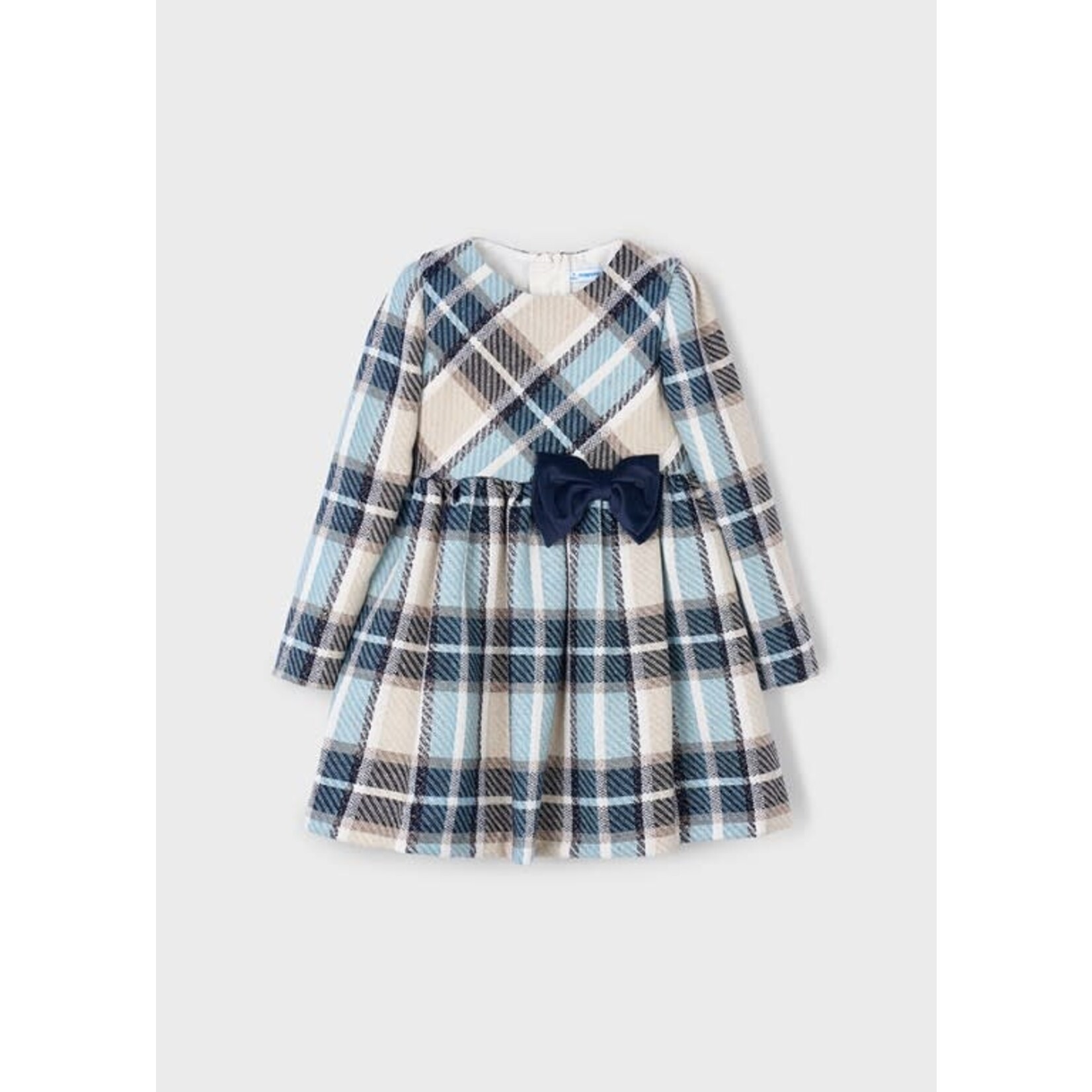 Mayoral Mayoral Plaid dress Navy - 25 04924
