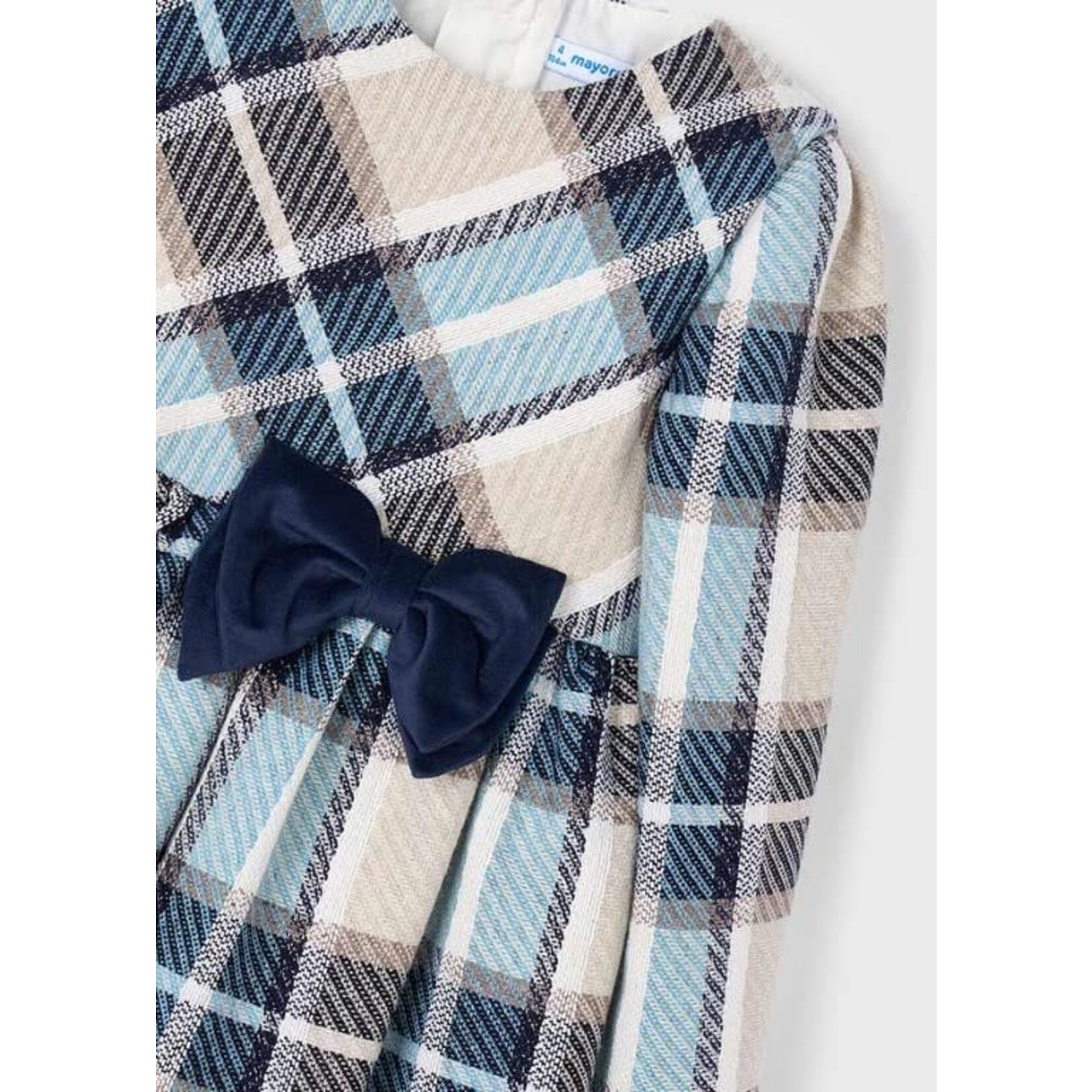 Mayoral Mayoral Plaid dress Navy - 25 04924