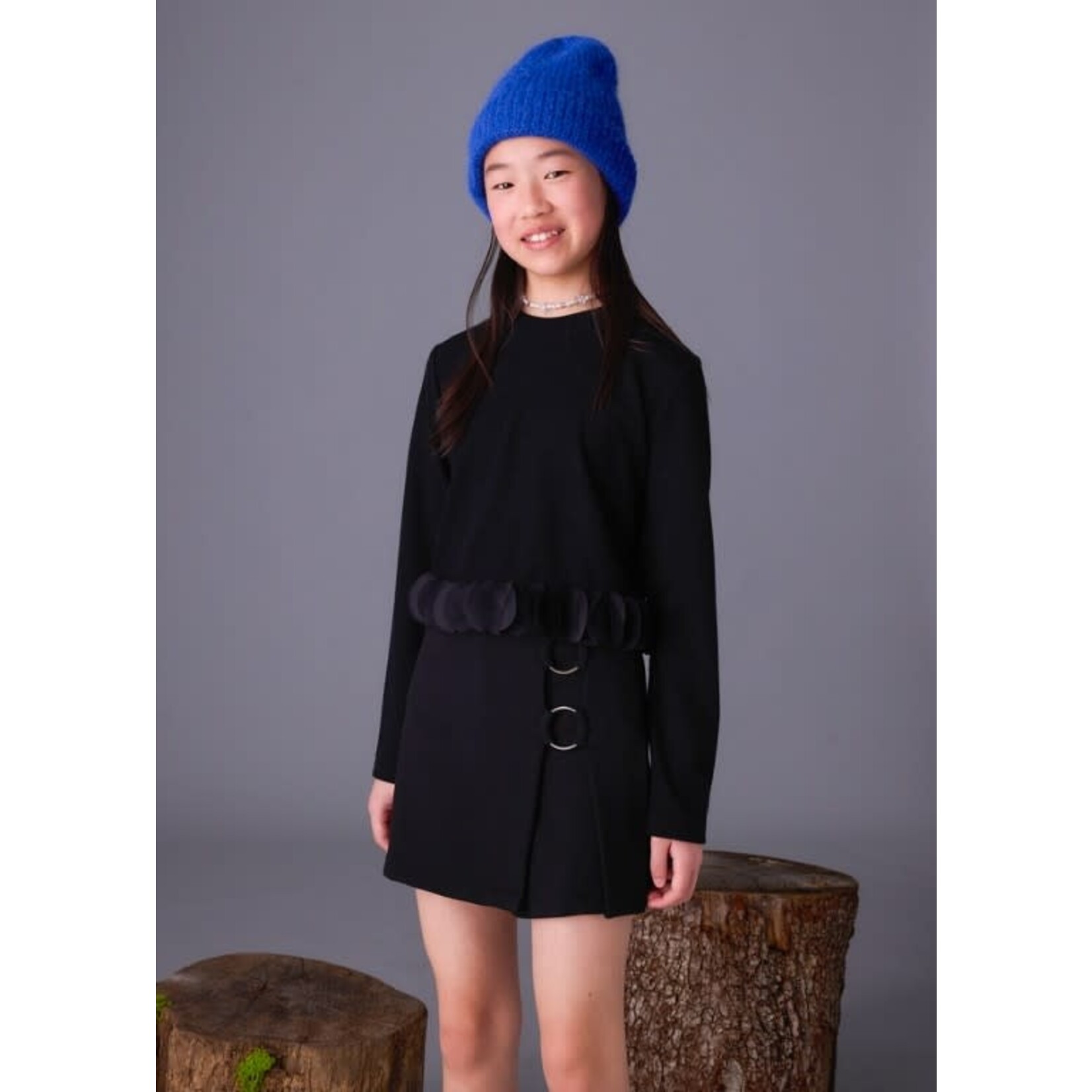 Mayoral Mayoral Petals top Black - 25 07030
