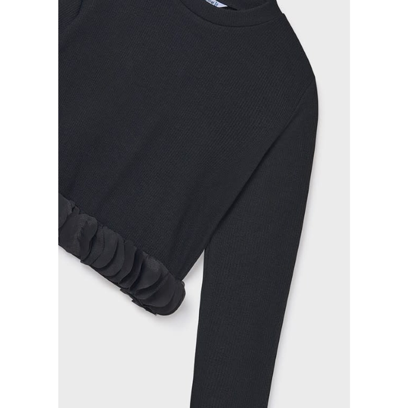 Mayoral Mayoral Petals top Black - 25 07030