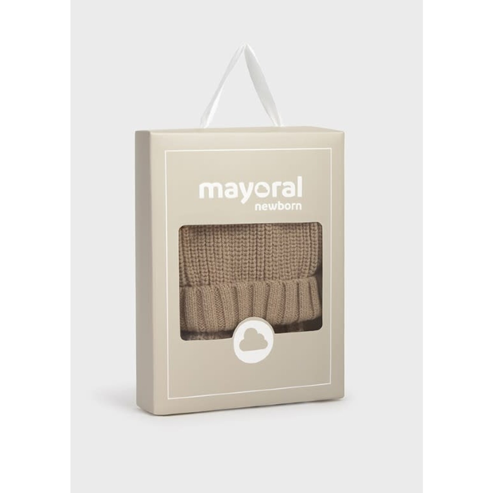 Mayoral Mayoral Hat & mittens set Toffee - 25 09929