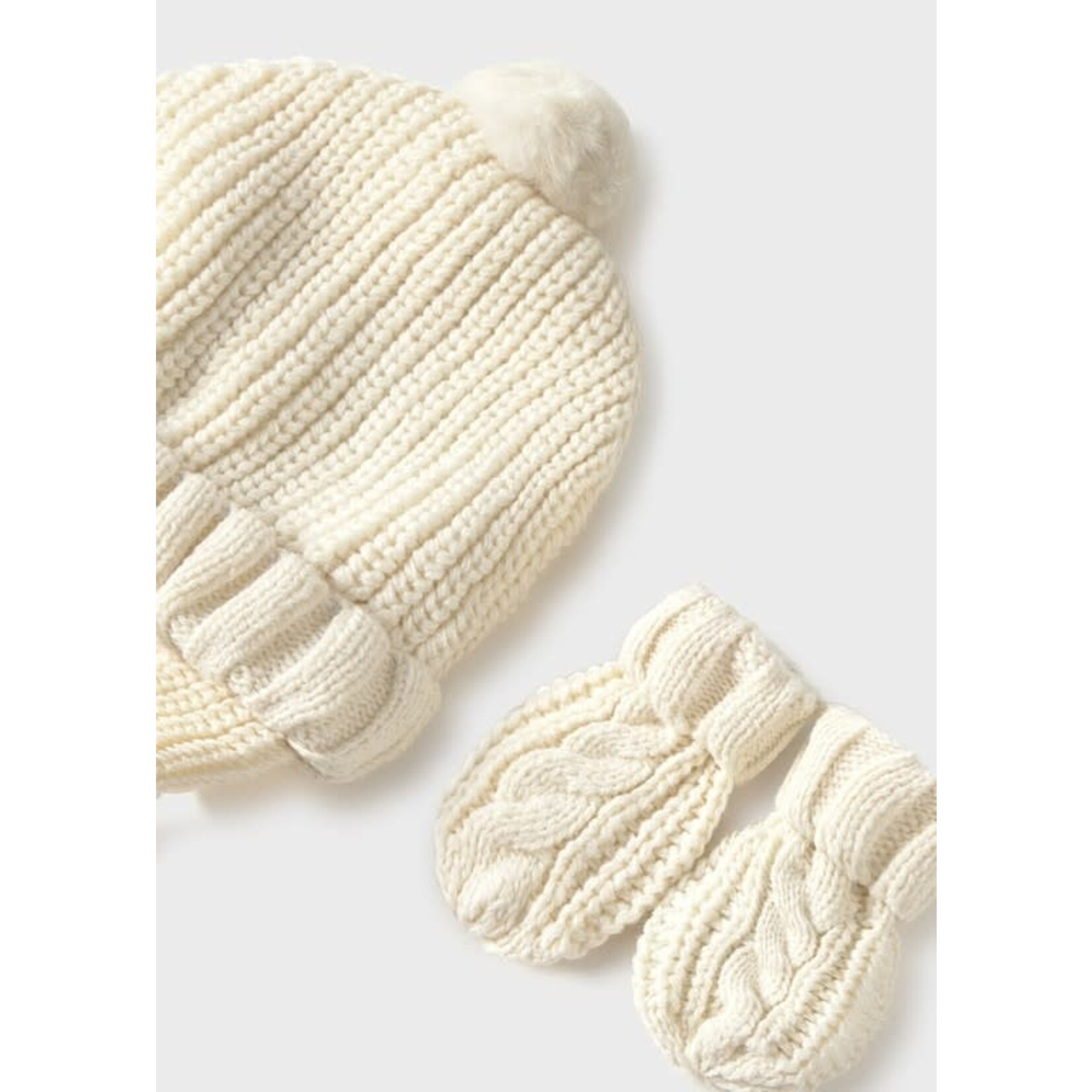 Mayoral Mayoral Hat & mittens set Pottery - 25 09929