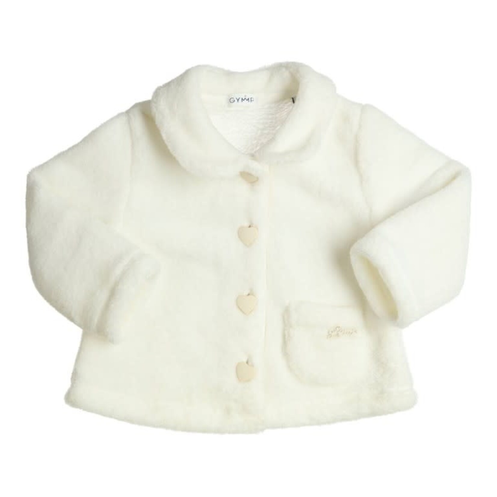 GYMP GYMP Cardigan Teddy Off White 350-5596-10