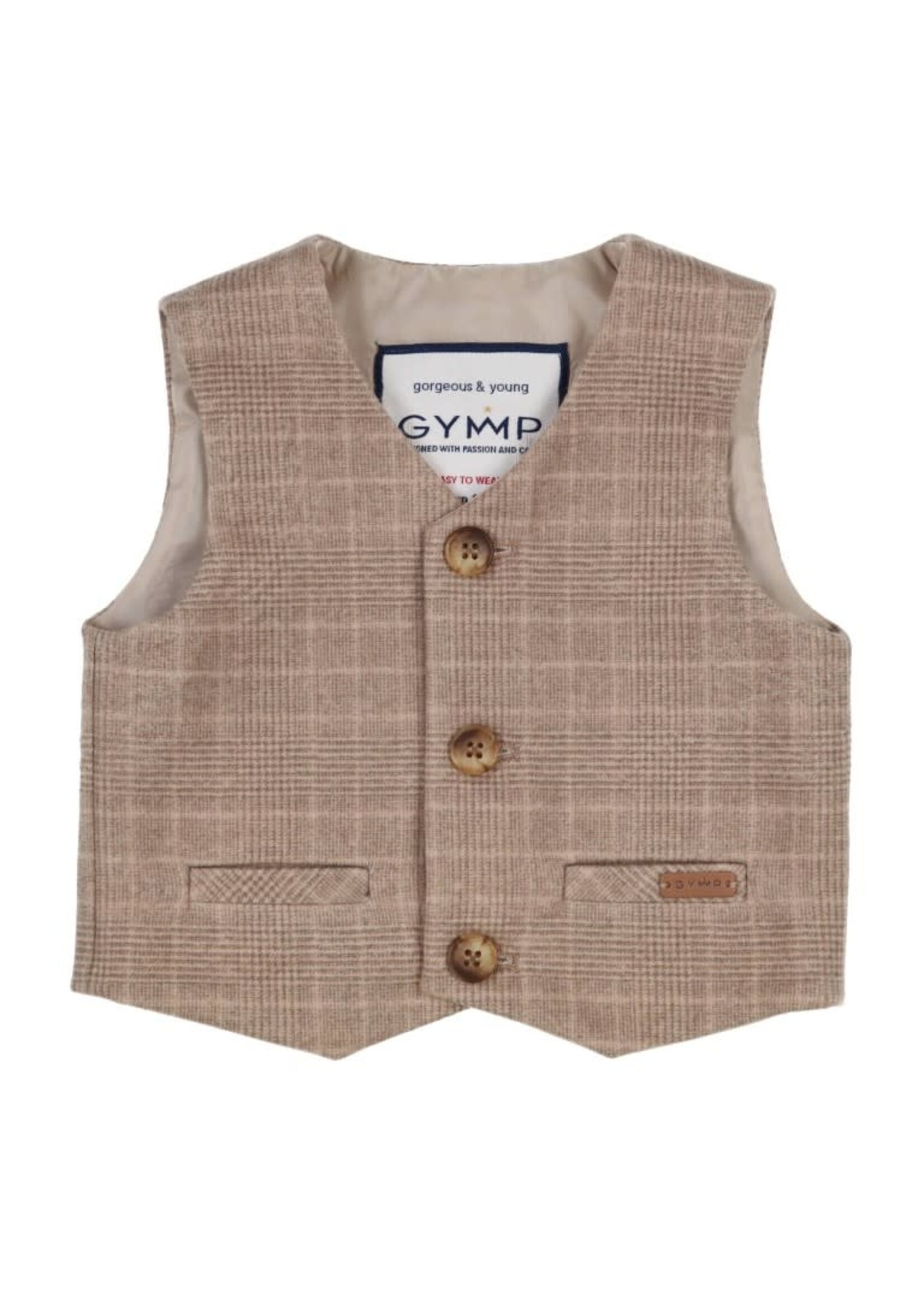GYMP GYMP Gilet Goris Beige 354-5575-20