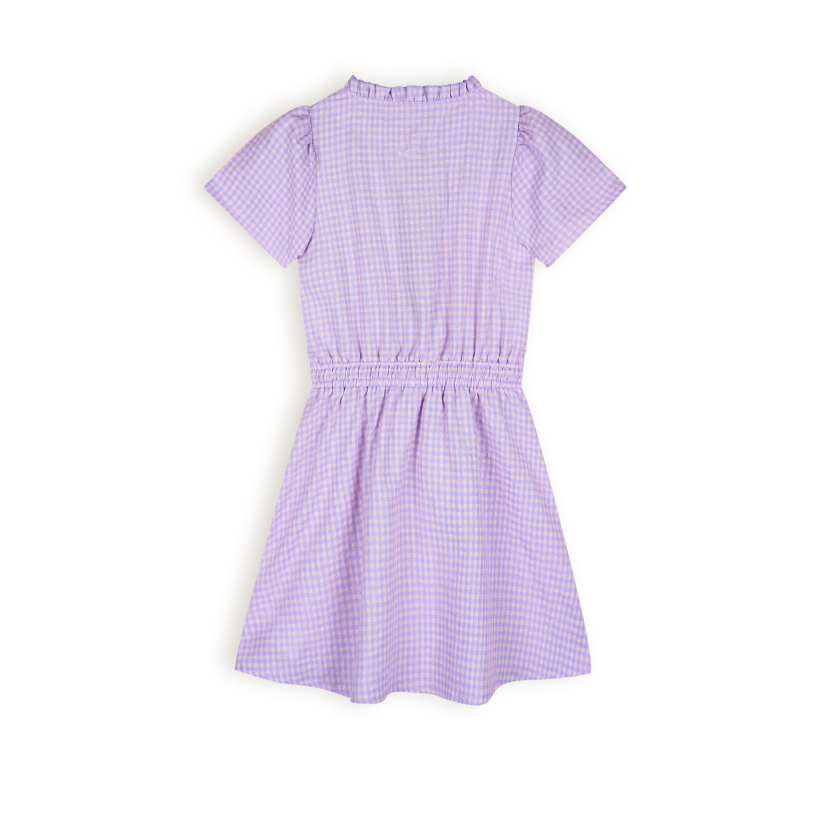 NoNo NoNo Monet Check Summer Dress N403-5812 Galaxy Lilac