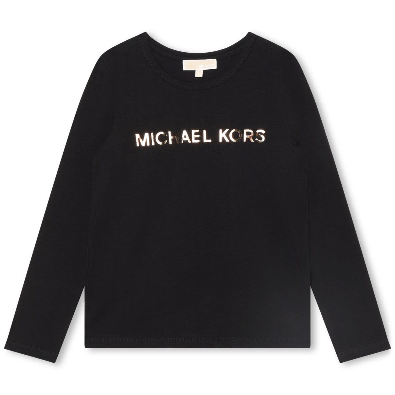 Michael Kors Michael Kors T-SHIRT LANGE MOUWEN R15195 ZWART