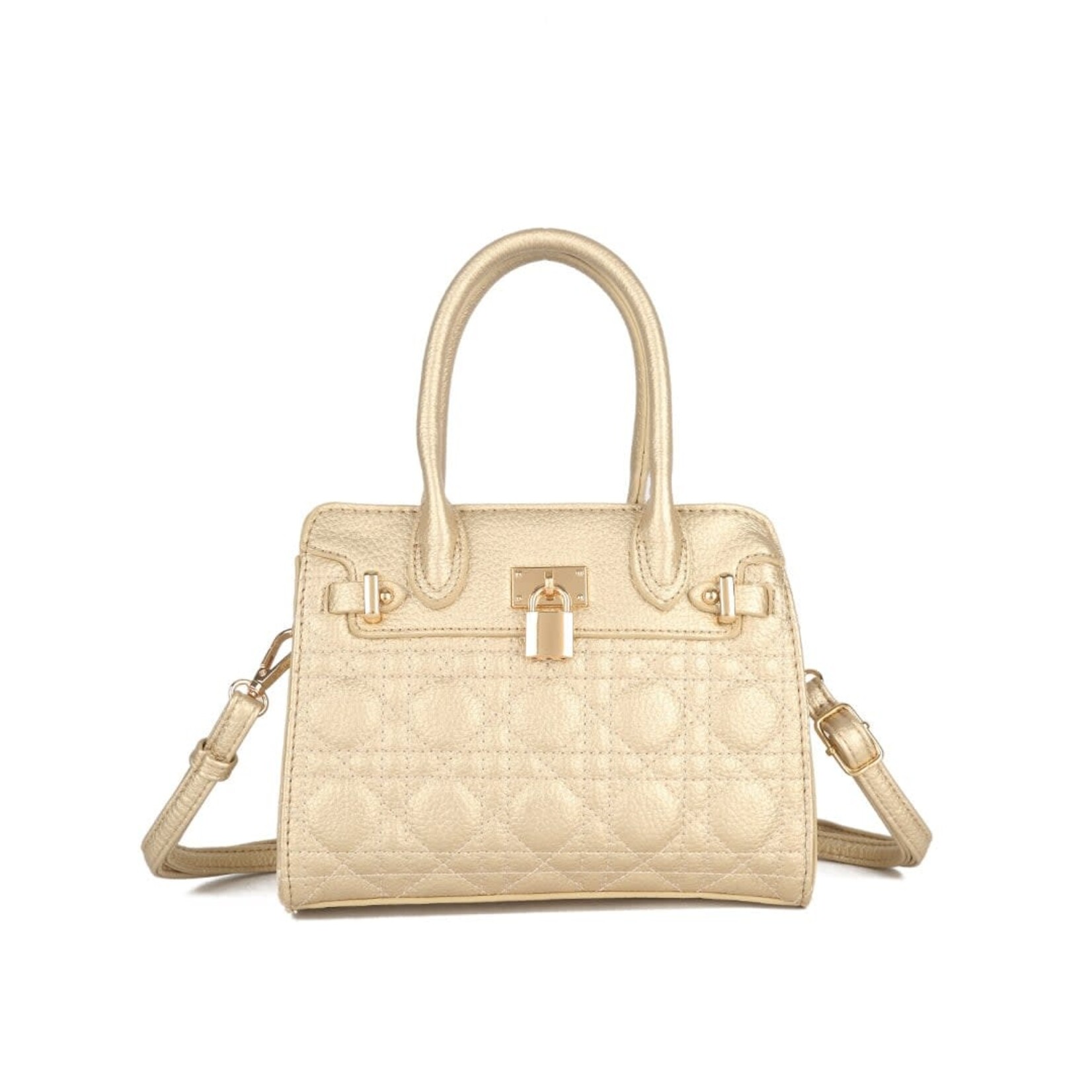 Tas goud met gouden ketting