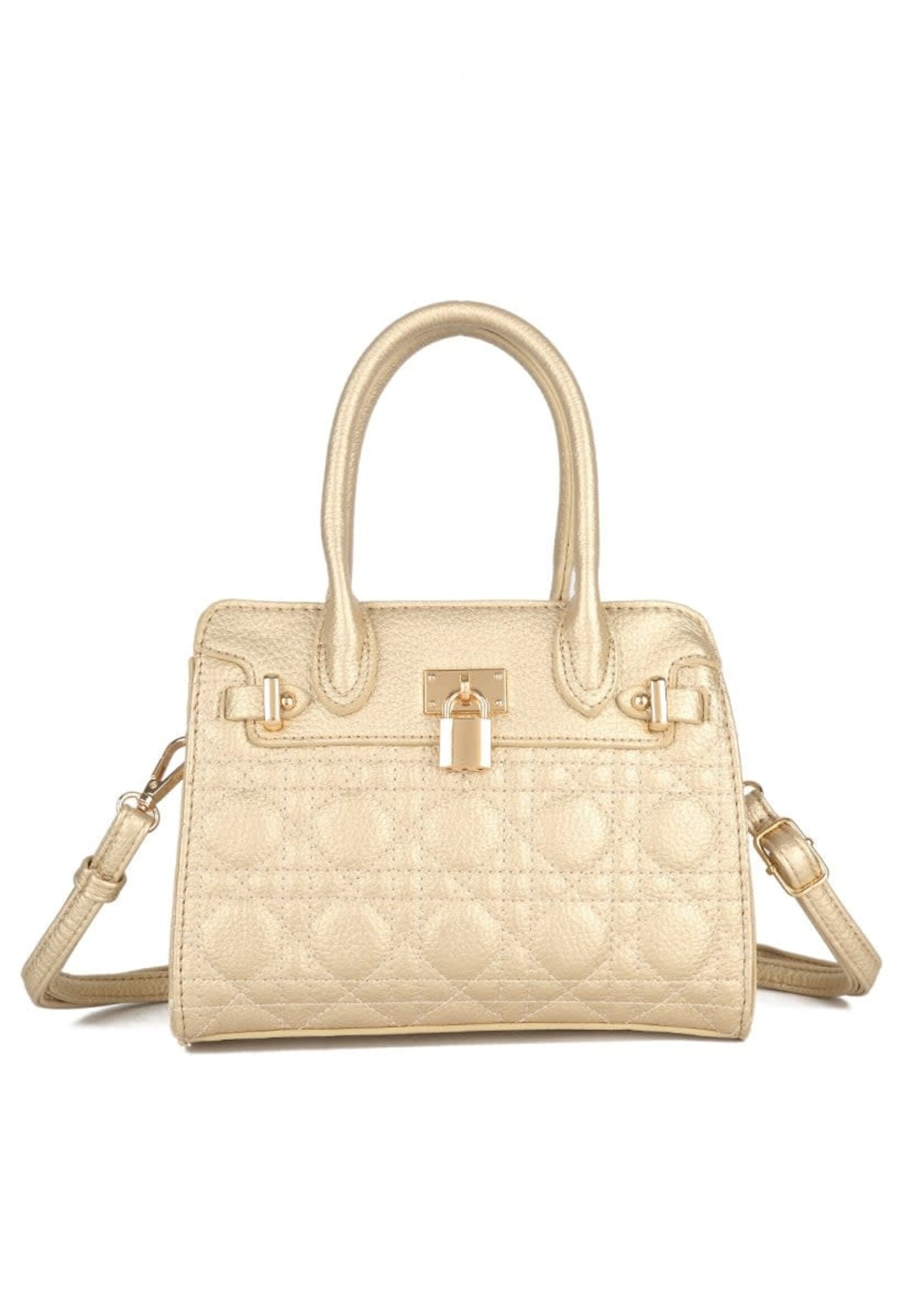 Tas goud met gouden ketting