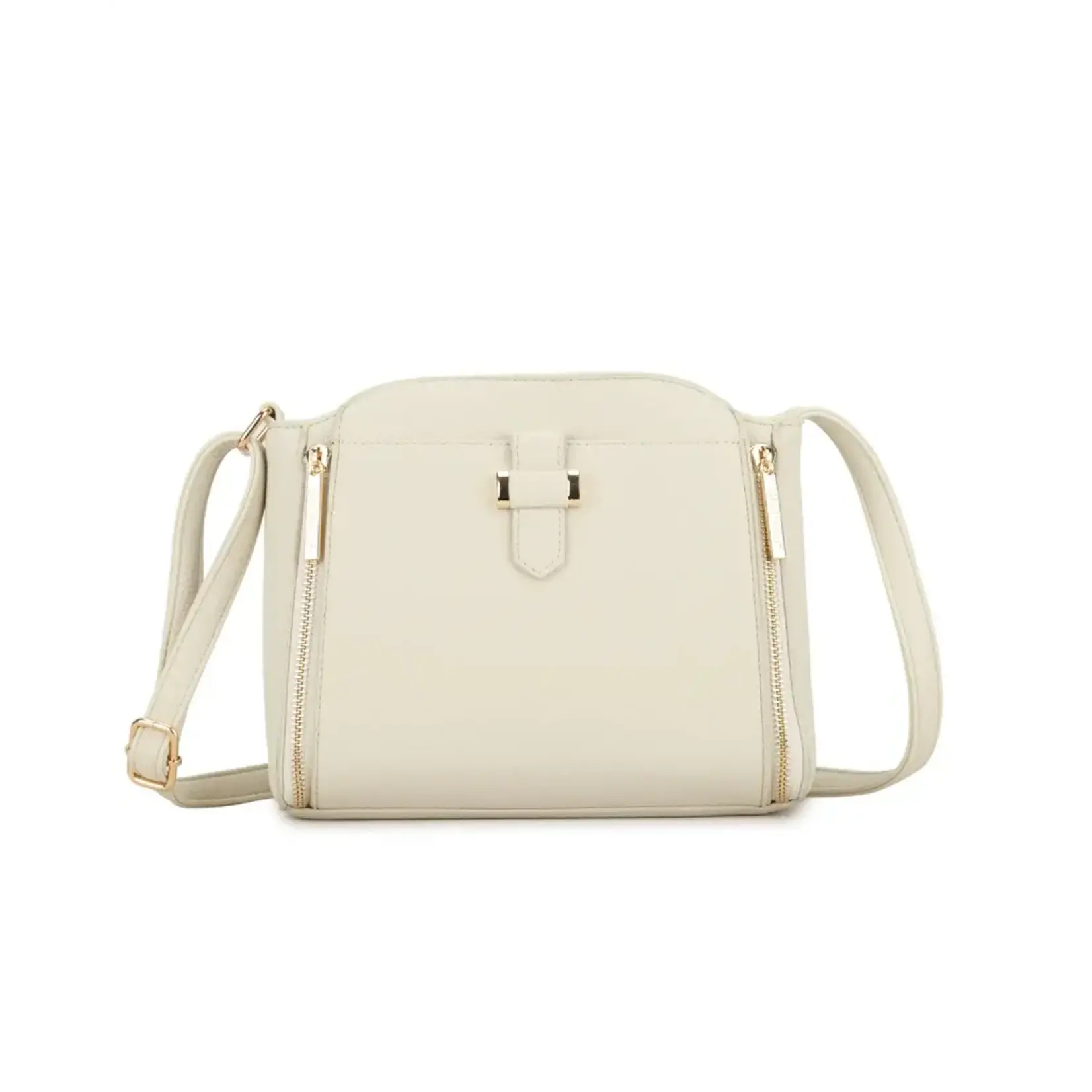 Tas off white met gous detail