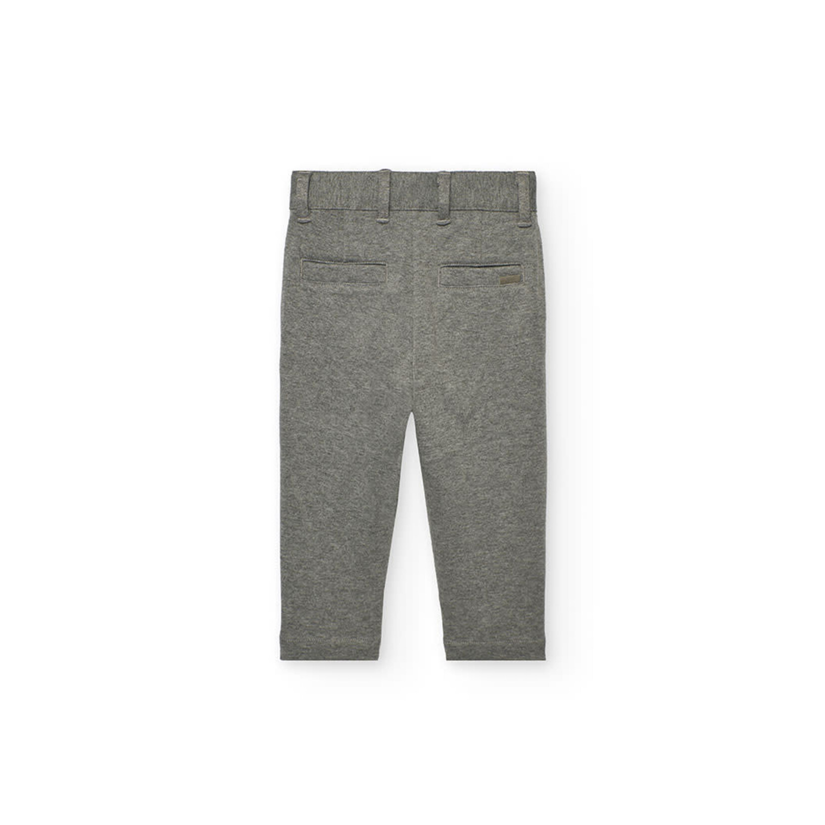 Boboli Boboli Knit trousers for baby boy -BCI grey 712066B