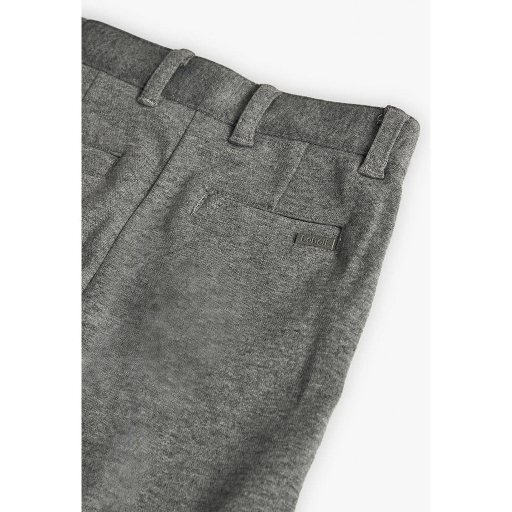 Boboli Boboli Knit trousers for baby boy -BCI grey 712066B