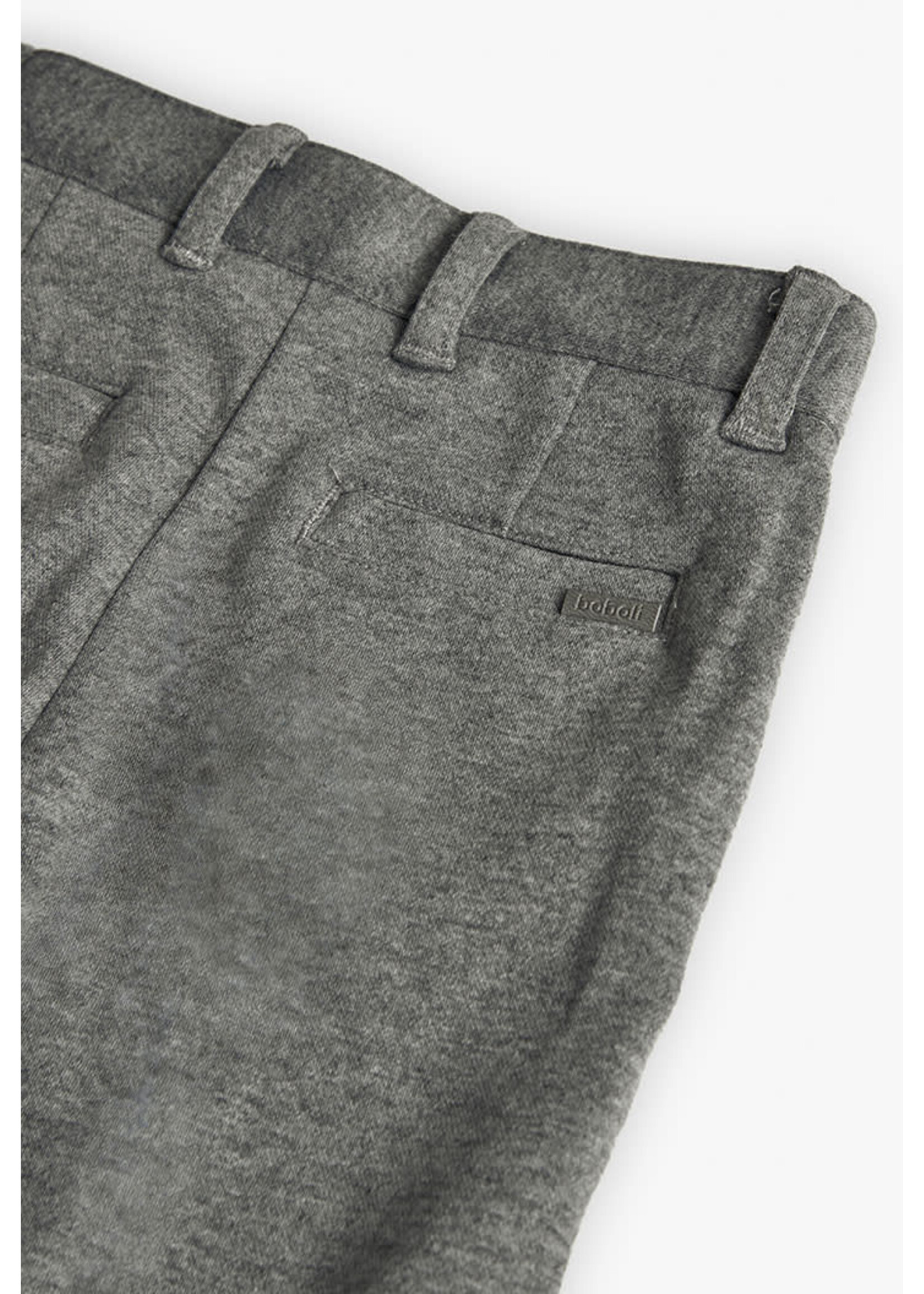 Boboli Boboli Knit trousers for baby boy -BCI grey 712066B