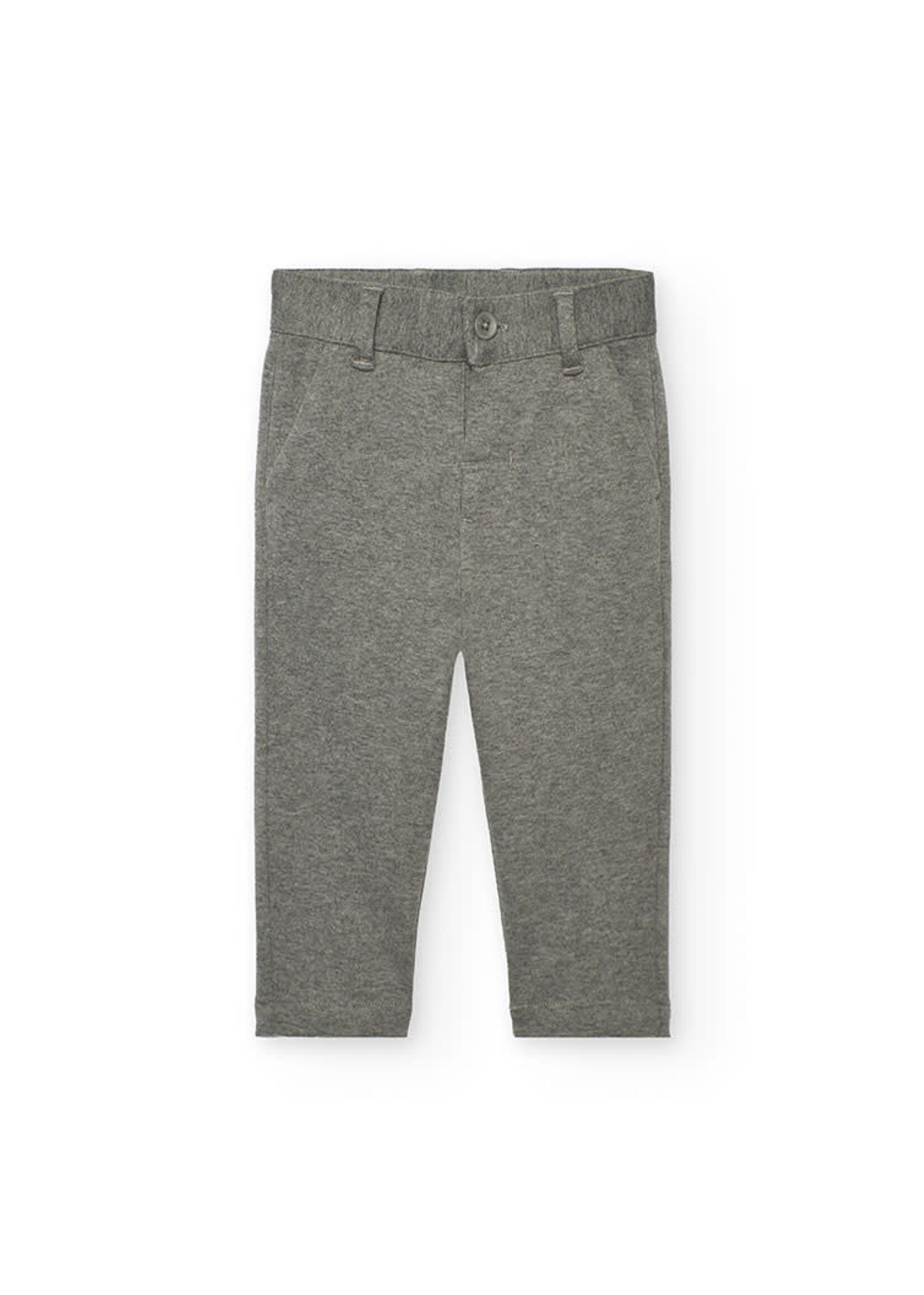 Boboli Boboli Knit trousers for  boy -BCI grey 712066