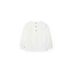 Boboli Boboli Stretch knit t-Shirt for  girl BCI off white 702021