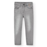 Boboli Boboli Denim stretch trousers for boy GREY 590048