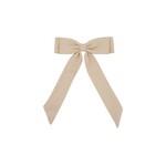 Siena Siena  strik satijn beige groot