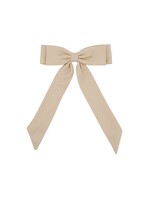 Siena Siena  strik satijn beige groot