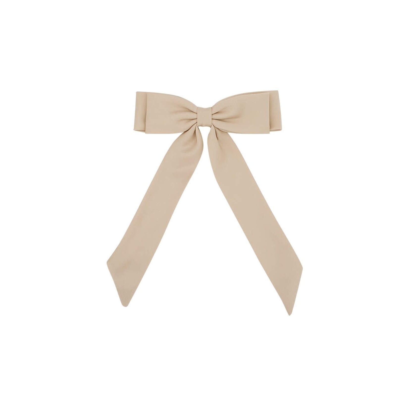 Siena Siena  strik satijn beige groot