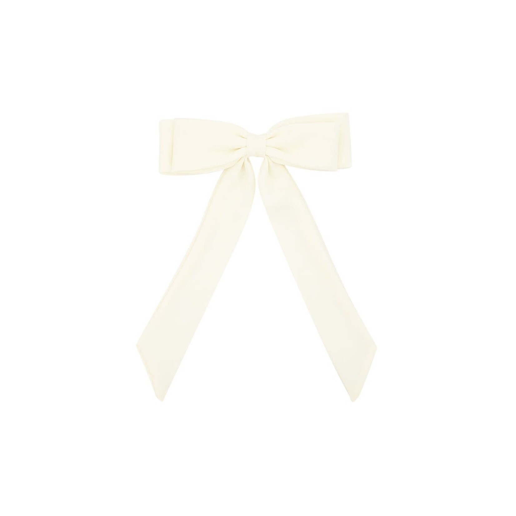 Siena Siena  strik satijn off white groot